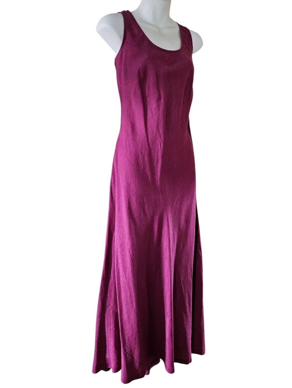 Vintage Spiegel Sleeveless Fuchsia Maxi Dress Sz.4